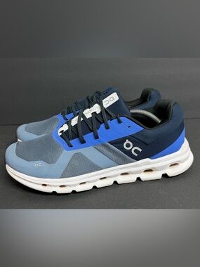 On Cloudrunner Shoes Mens 13 Medium D Metal Midnight Sneakers 46.99016